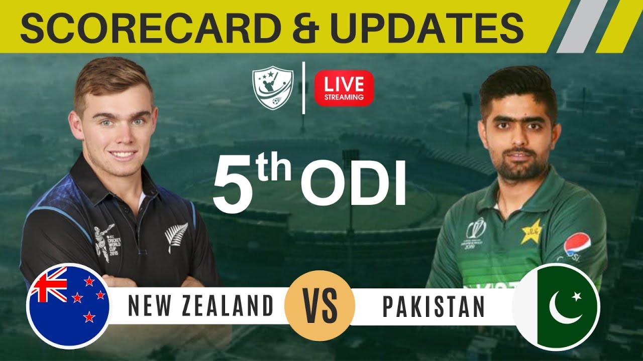 🔴 Live PAK vs NZ 5th ODI Pre match analysis Pak vs Nz Live Pakistan team records in