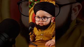 Chota Nasir Madni#funny#bayan#cute#baby#ai#animation#3d#quotes#islam#islamic#love#foryou#shorts