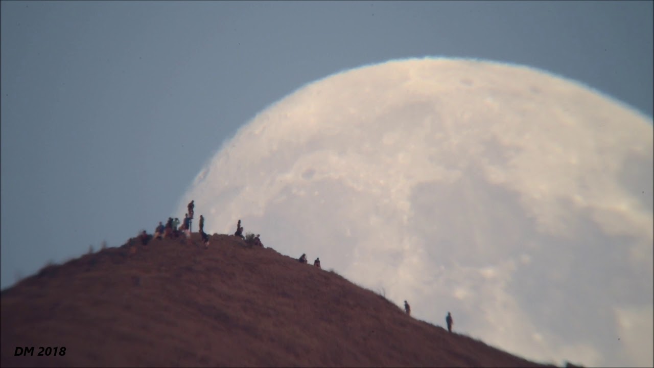 Mission Peak Moonrise 22 September 2018 YouTube