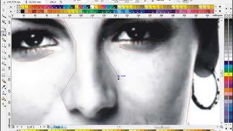 TUTORIAL CORELDRAW PROSES FACETING WPAP