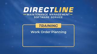 Work Order Planning