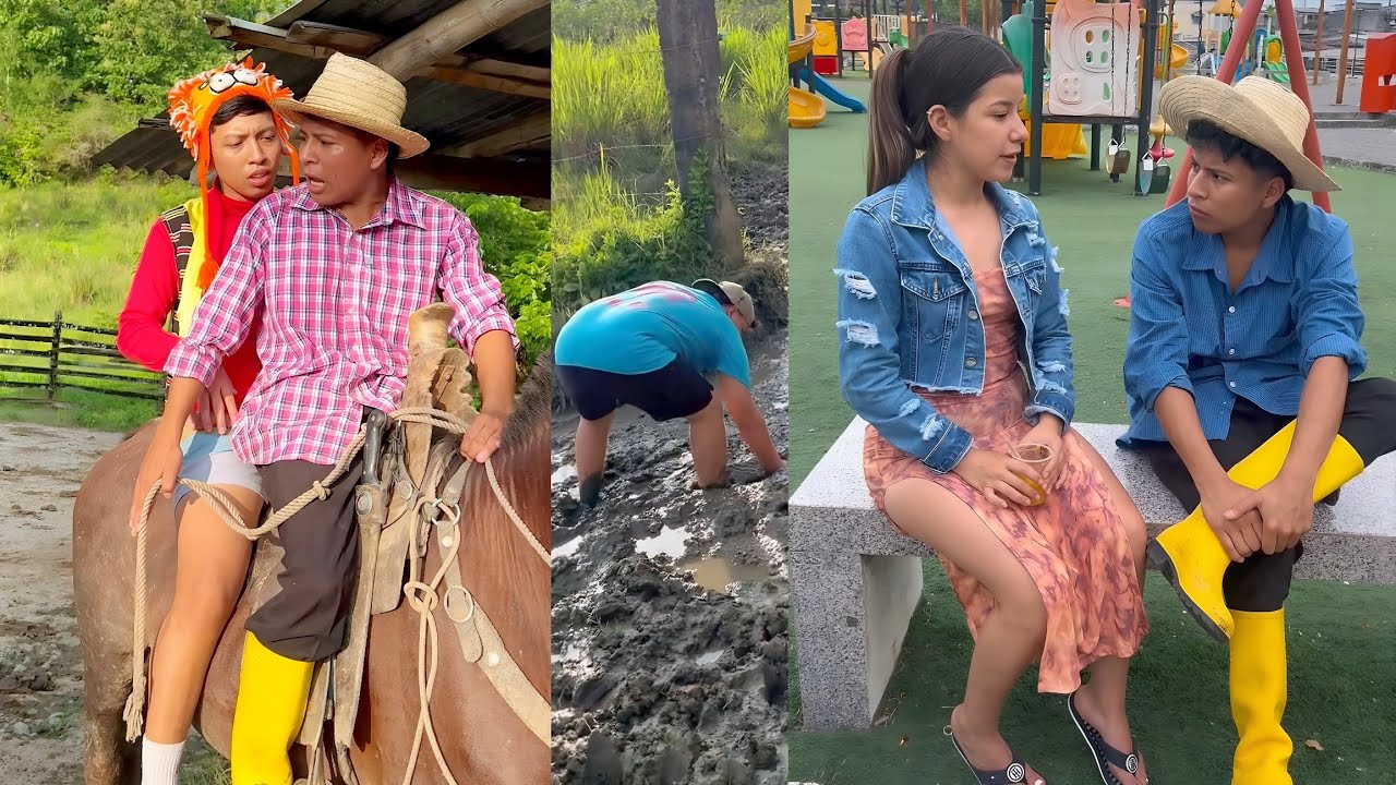 EN EL CAMPO CON JUANITO Y ARÓN Y NOS FUIMOS A LA PLAYA CON SASKIA