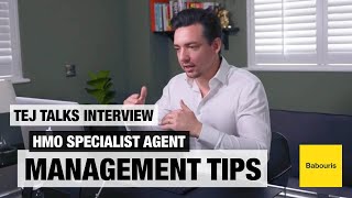 Tej Talks Interview | HMO Management Secrets | Tips For Self Managing For Success screenshot 2