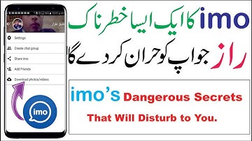 Imo Dangerous Top Secrets Hidden Feature Settings - How To Disable Real Time Chat on imo