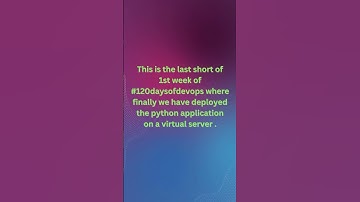 Day6 of 120 days of Devops || Devops Roadmap 2023