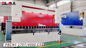press brake operator|CT12 4+1 axis electro-hydraulic bending machine,170T,Length 4000mm