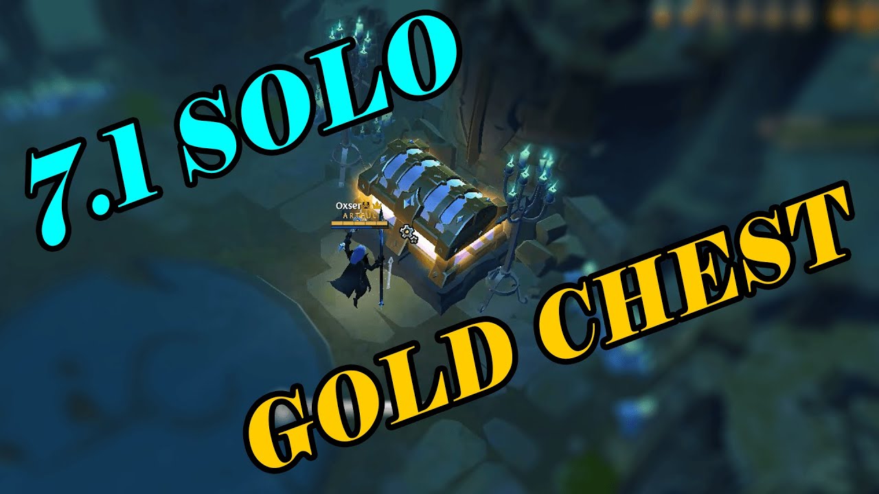 GOLD CHEST !! 7.1 ( Albion Online ) YouTube