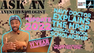 Health Professions Scholarship Program Update for 2022 (Things your recruiter doesn't tell you)