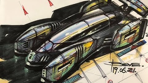 How To Draw Cars - 3/4 Front Perspective