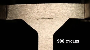 Low cycle fatigue test of welded T-joint, Weldox 1100