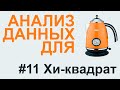 Хи квадрат ПИРСОНА | АНАЛИЗ ДАННЫХ #11