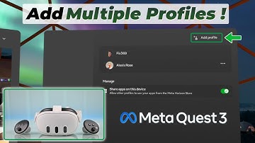 Meta Quest 3: How to Add Multiple Accounts! [Manage]