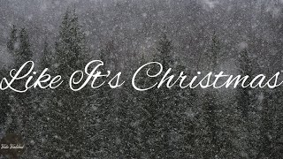 Jonas Brothers - Like It's Christmas (Lyric Video)