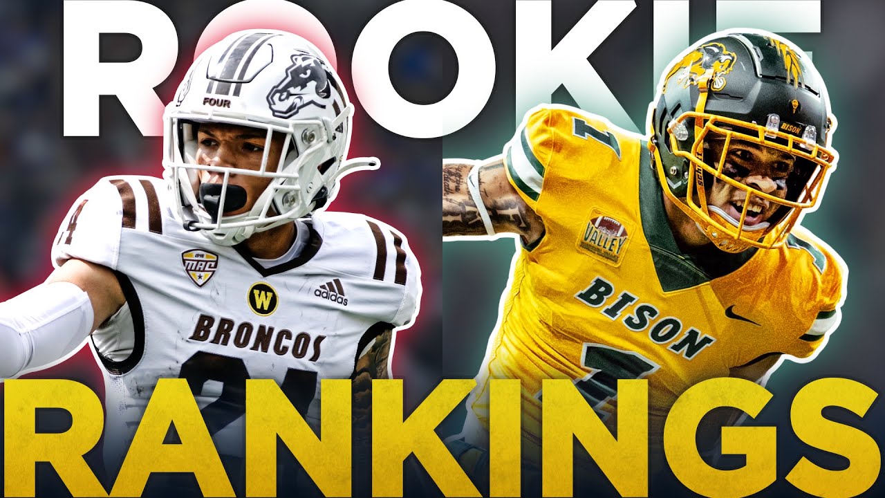 NFL Rookie Redraft Rankings and Tiers 16 to Have on Your