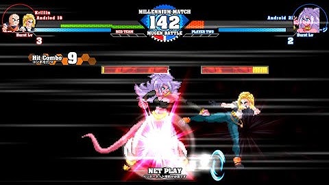 Android 18 & Krillin vs Android 21 (Mugen)