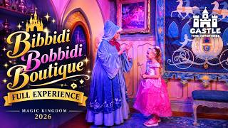 Bibbidi Bobbidi Boutique Full Experience | Magic Kingdom 2026 | 4K