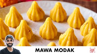 Mawa Modak without Mould | बिना साँचे के मावा मोदक | Chef Sanjyot Keer