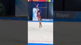good routine but the end ( #rg #rhythmicgymnastics #turnen #gymnast