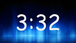 3:32 Minutes Timer / Countdown from 3min 32sec