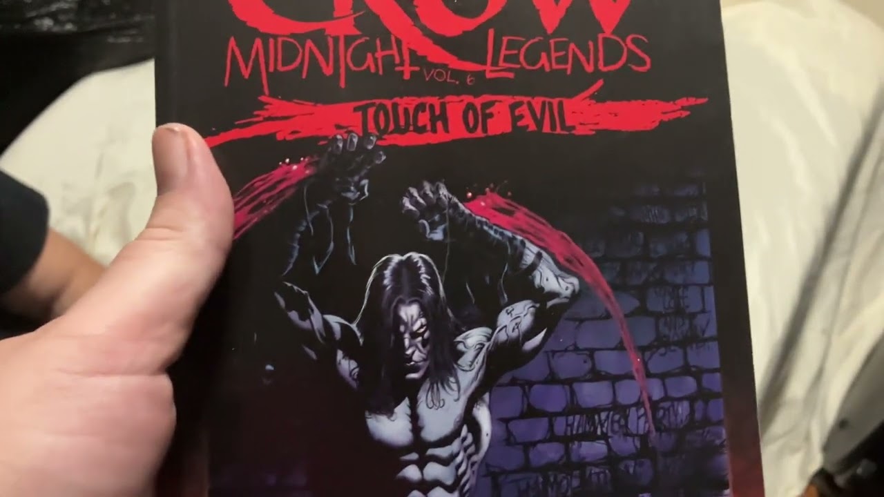 The Crow Touch of Evil Book Unboxing