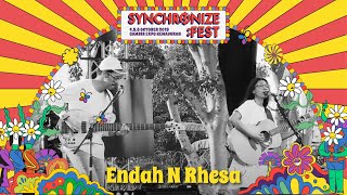 Endah N Rhesa LIVE @ Synchronize Fest 2019