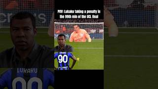 Lukaku will be so nervous 🤣