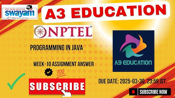 NPTEL Programming In Java Week 10 Assignment Answers Solution Quiz | 2025 - Jan