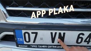 App Plaka Nedi̇r ? Yasal Plakalar Nasil Olmalidir ?