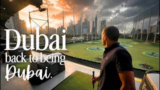Life in Dubai continues - Day Off at Top Golf