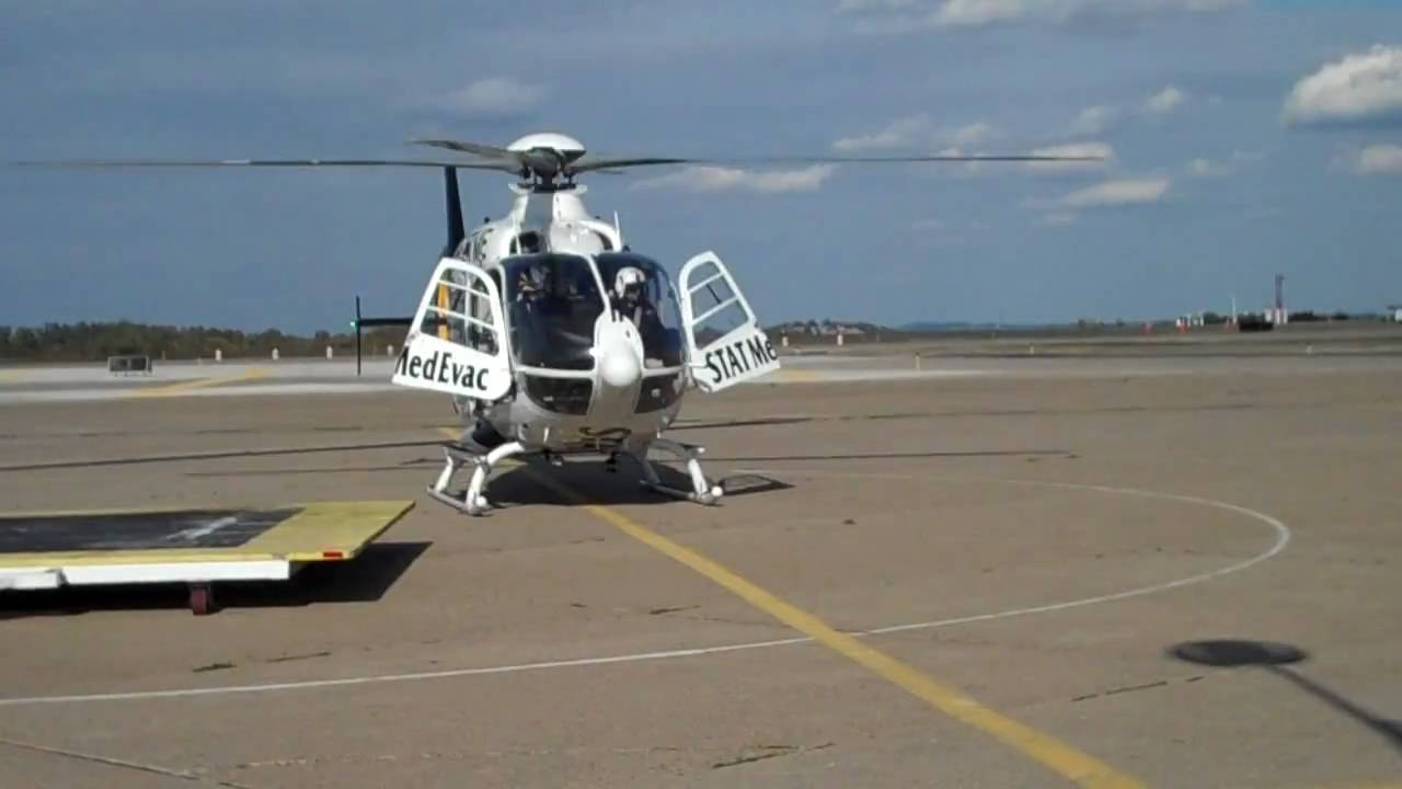 STAT MedEvac Eurocopter EC135 P2 Landing KAGC YouTube