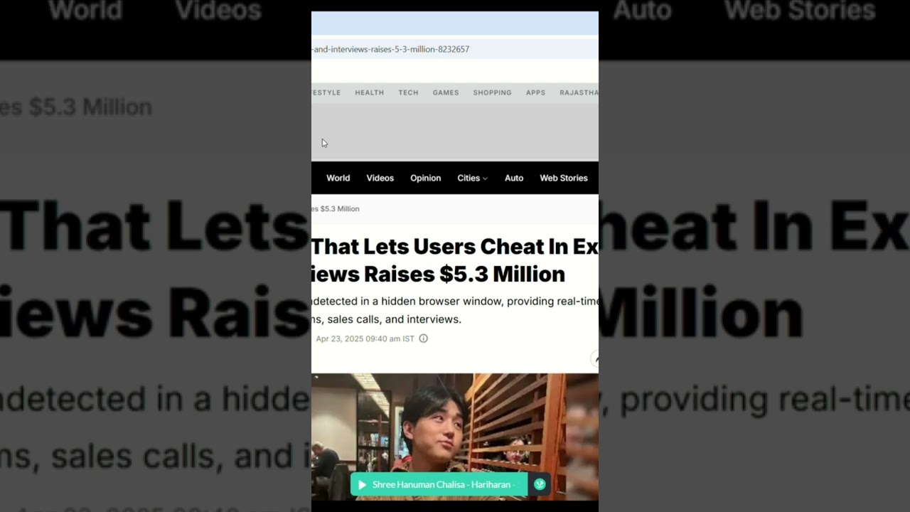 Ai cheating tool raise $5.3 Million ?