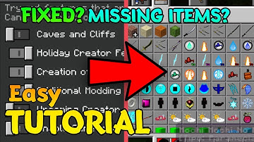 ✓How To Fix Missing Items On Inventory when using a Addon