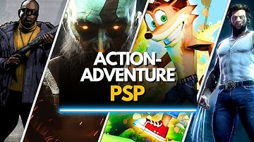 TOP 55 BEST PSP ACTION-ADVENTURE GAMES  | BEST PSP GAMES