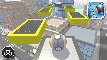 Action Balls: Gyrosphere Race - Gameplay Walkthrough Part 110 - Game Levels 322-324 (iOS, Android)