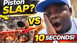 Piston Slap or Engine Knock How to Tell in 10 Seconds (Donโt Get It Wrong!)