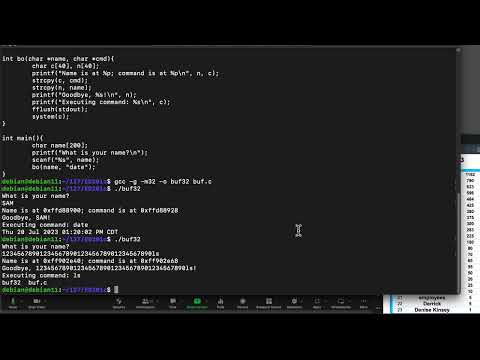 ED 201 Buffer Overflow 1