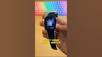 How to Factory Reset Apple Watch and Pair Again #applewatch #shorts