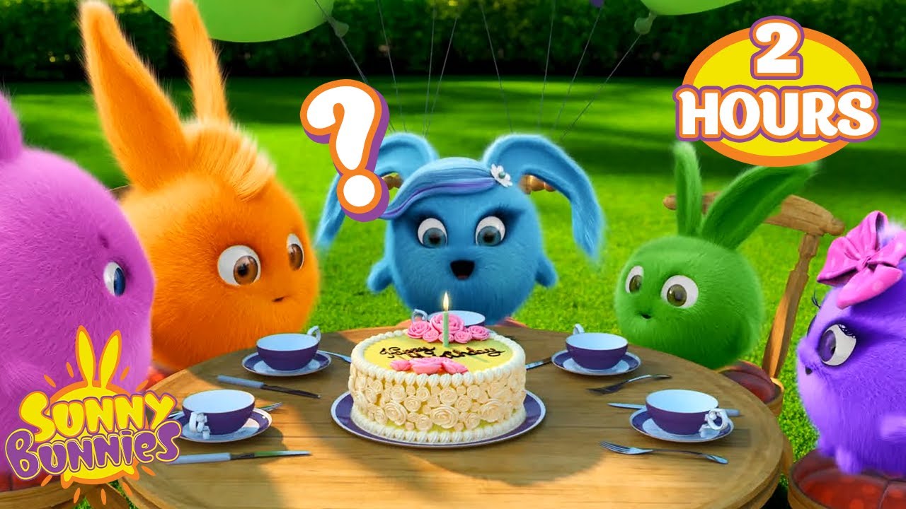 It's Shiny's Birthday, what do you think she'll wish for? | 2 hours of Full Sunny Bunnies Episodes