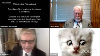 'I'm here live.  I'm not a cat' Zoom mishap leads to hilarity for Texas district court hearing