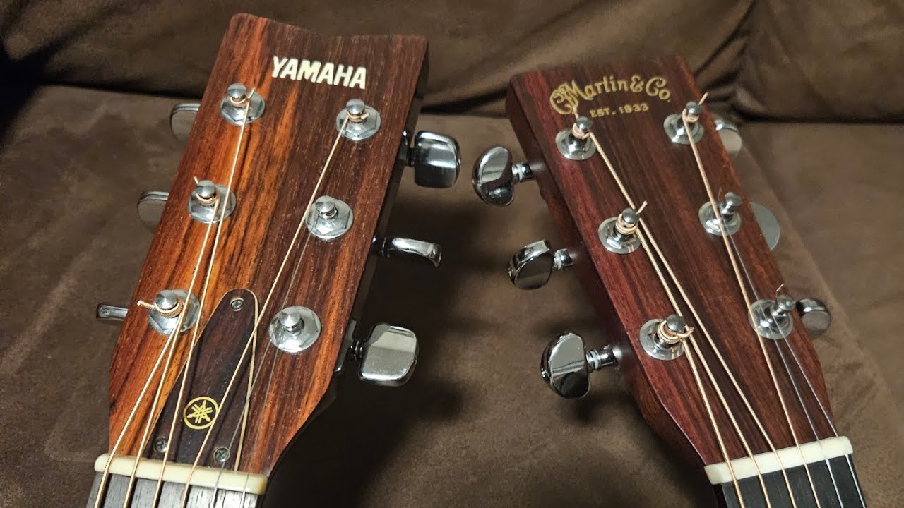 Video 9: Yamaha L10A and Martin D-28 Standard Comparison