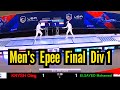 Mens epee final knysh oleg vs elsayed mohamed  october nac orlando 2023