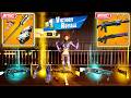 D.VA vs ALL MYTHIC WEAPONS ( FORTNITE GAMEPLAY)