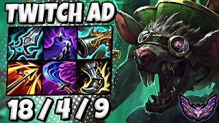 Twitch vs Kaisa [ ADC ] Lol Korea Master Patch 14.7 ✅