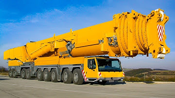 Top 5 Biggest Mobile Cranes in the World | World