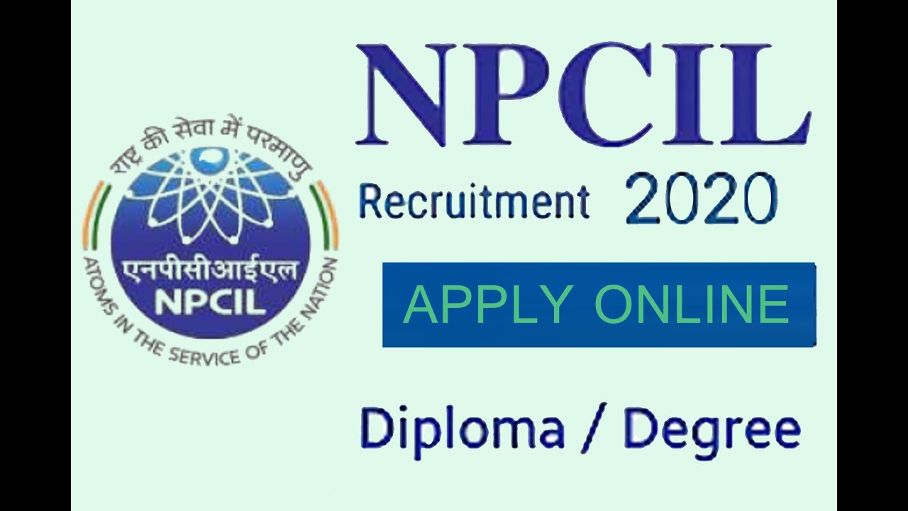 NPCIL Recruitment 2020 I Stipendiary Trainee/Scientific Assistant Jobs