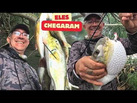 Miniatura do vídeo: ELES CHEGARAM DO NADA! BAIACUS invadem a PESCARIA ROCK FISHING no Forte de Cabo Frio