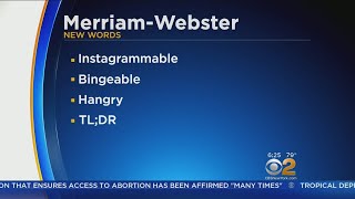 Merriam-Webster Ads Hundreds Of New Words
