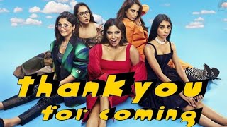 'Thank you for coming' FULL MOVIE HD HINDI DUBBED LATEST 2023
