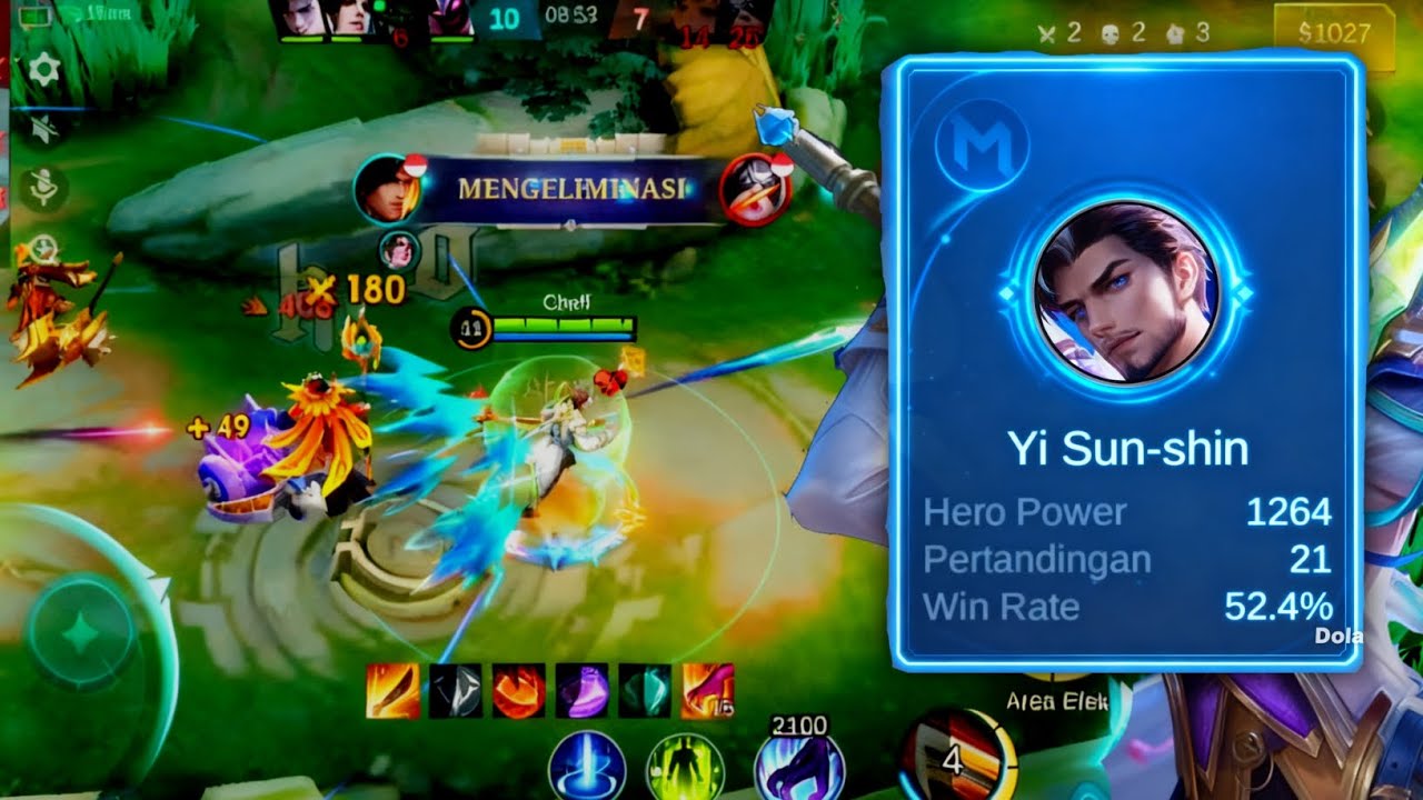 PUSH RANK USE YI SUN-SHIN | MOBILE LEGEND 