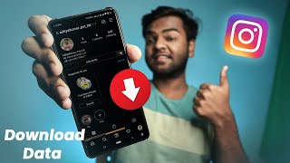 How to download everything from Instagram account \/\/ Watch this before deleting \/\/ Download all data
